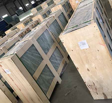 laminated glass package