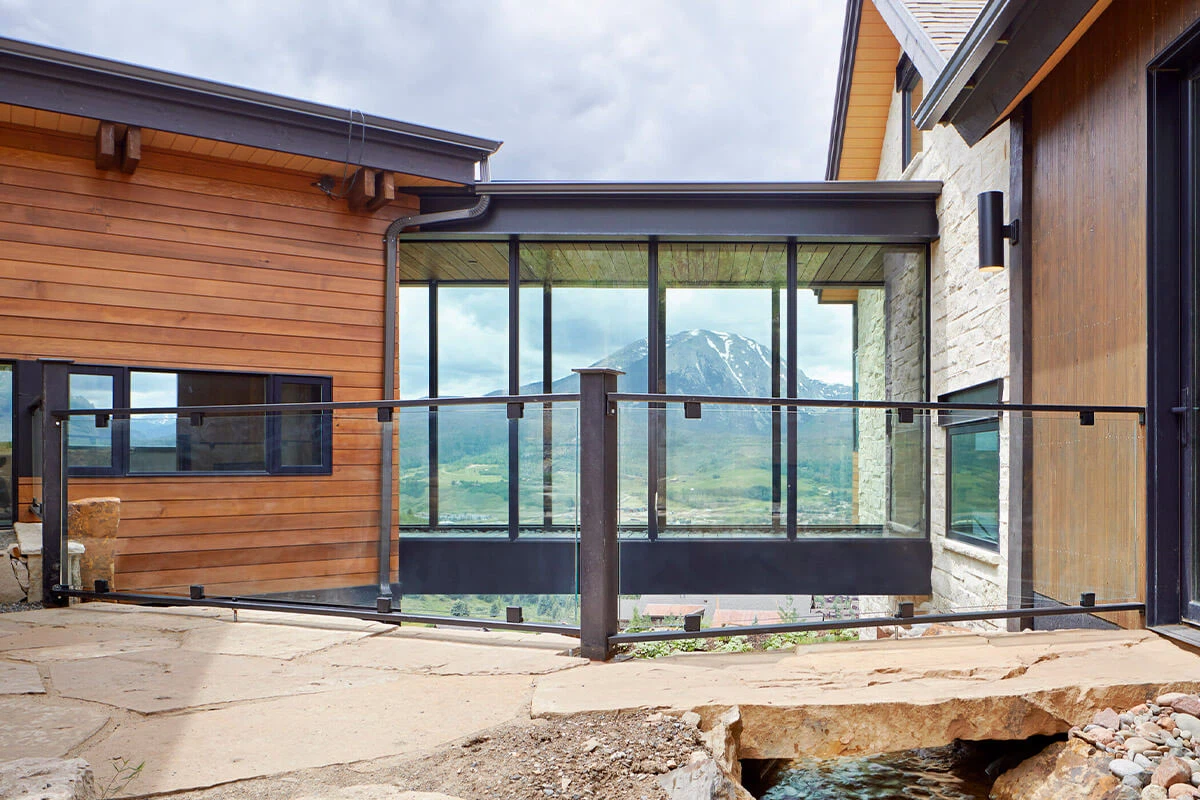 Glass Railing Outdoor Application 1 Glass Railing Outdoor Application 1