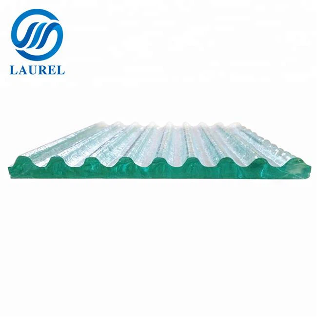 Vidrio de patrón transparente