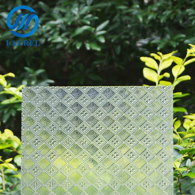 6mm 8mm 10mm Patterned Glass Door Panels
