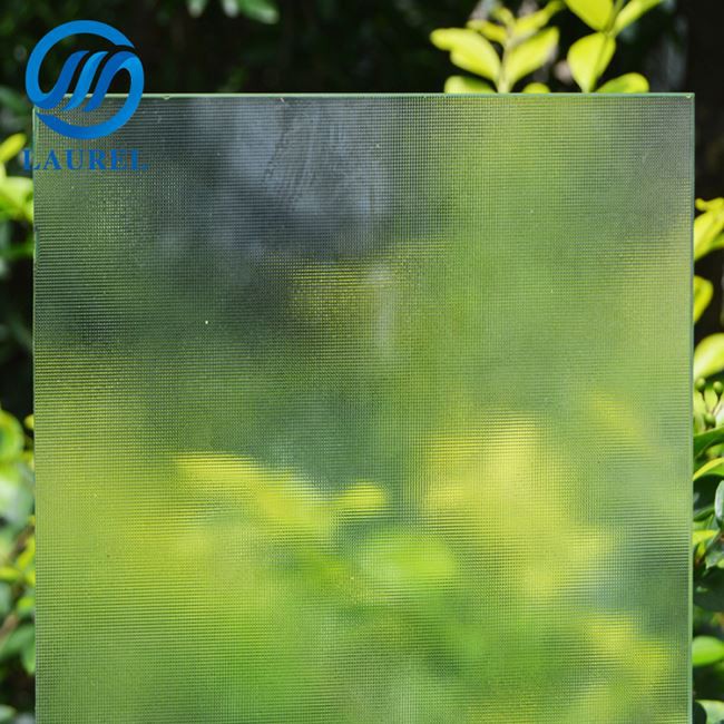 Vidrio decorativo Vidrio Mistlite transparente estampado